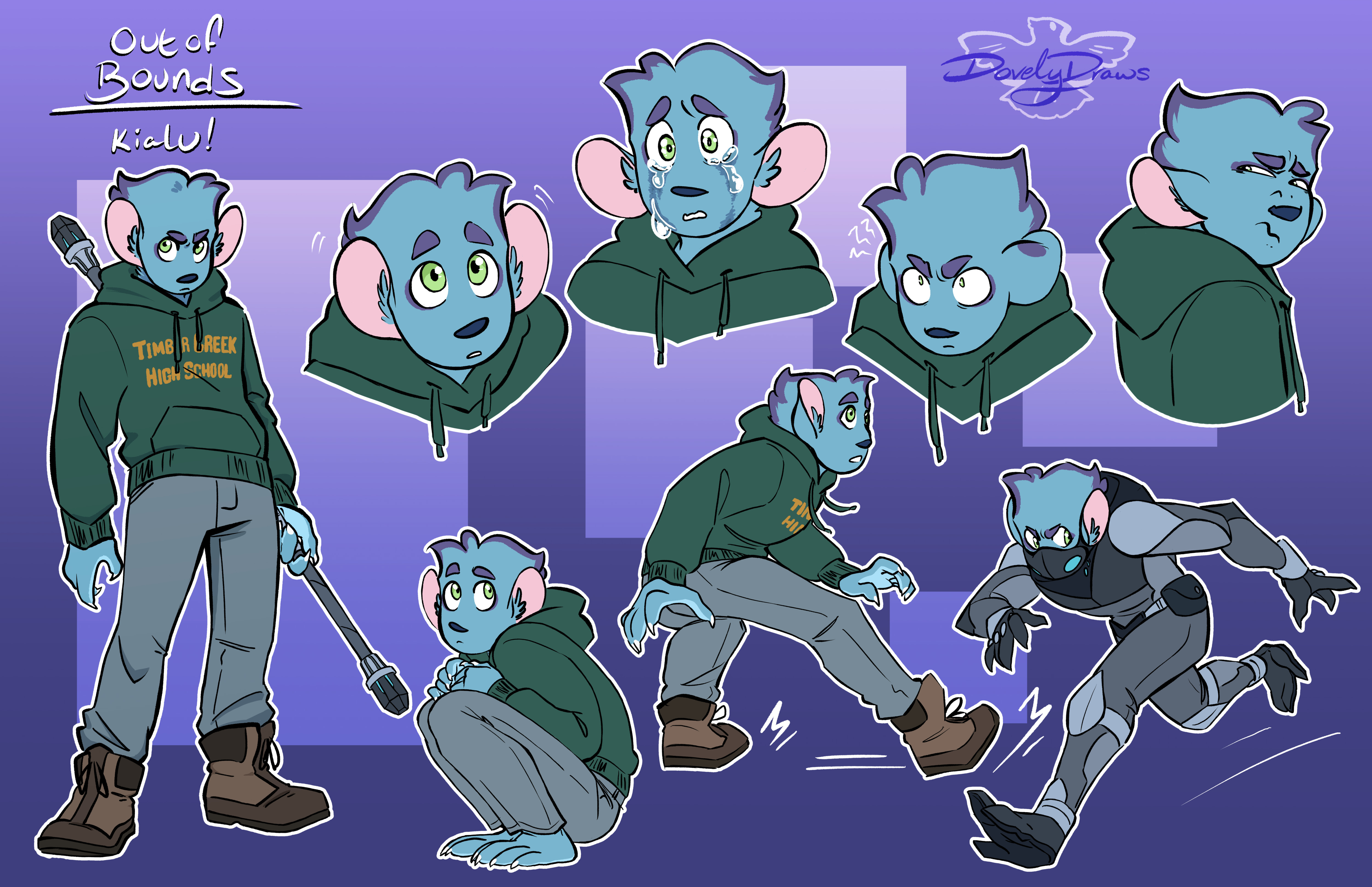 Kialu Model Sheet